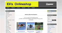 Desktop Screenshot of fallschirmshop.at